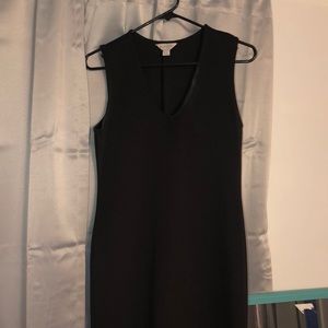 black evening dress